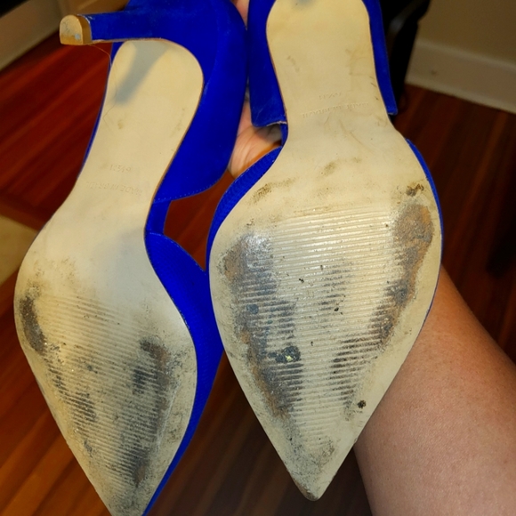 Cobalt blue pumps - Picture 4 of 5